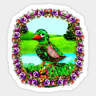 Funny Bird Sticker